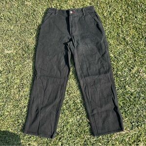 Tommy Hilfiger Men's Black baggy jeans